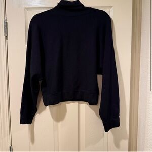 Zara Women’s Black Knit Cowl Neck Sweater Long Sleeve Size S